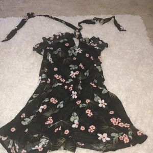 Aeropostale floral romper